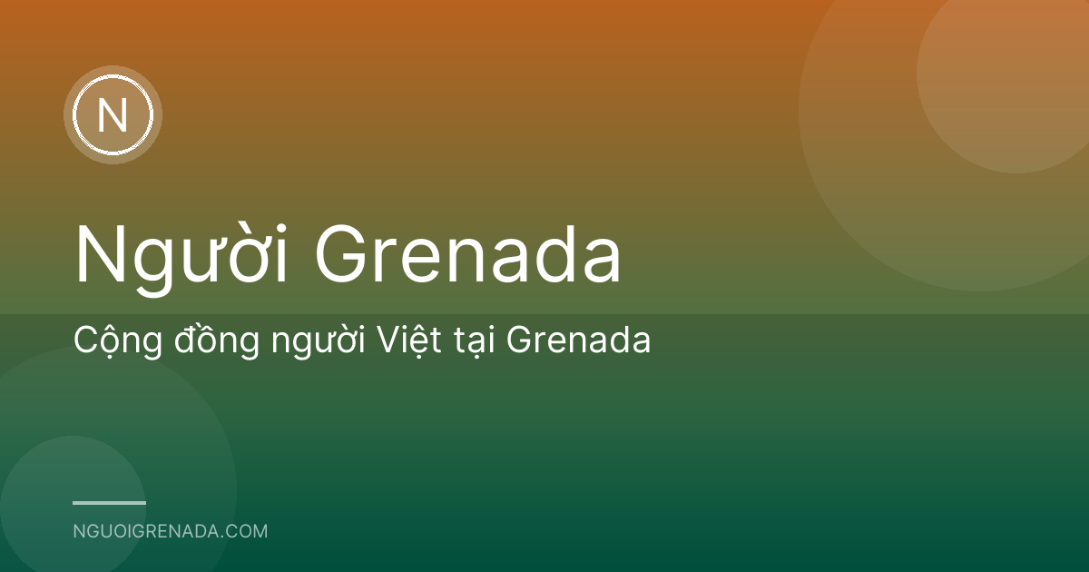 Cộng đồng người Việt tại Grenada