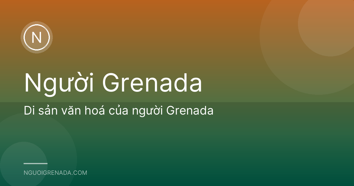 Di sản văn hoá của người Grenada