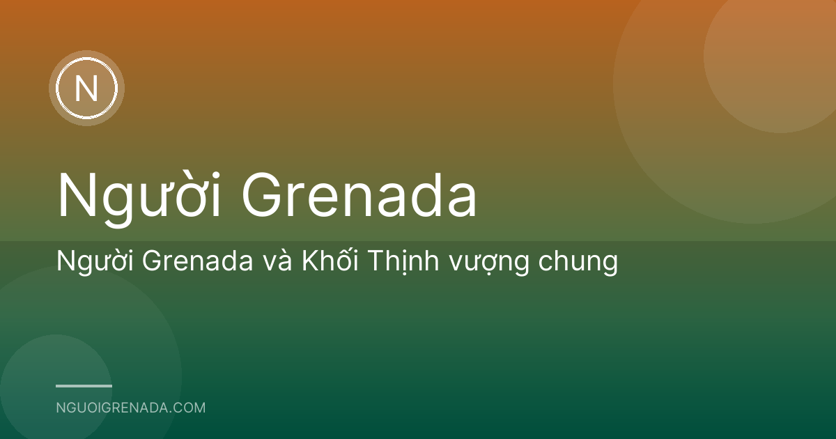 Người Grenada và Khối Thịnh vượng chung